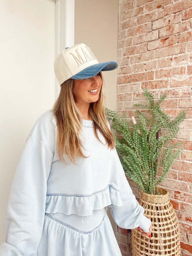 Ruffle Lounge Set- Top