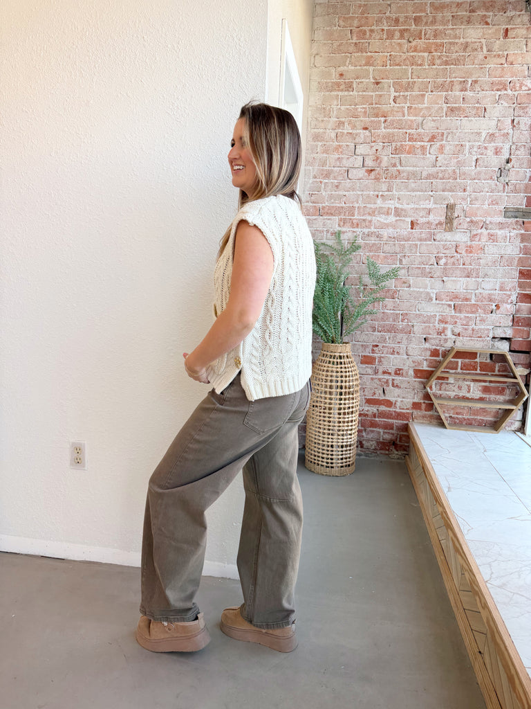 Kate Barrel Jeans in Chocolate