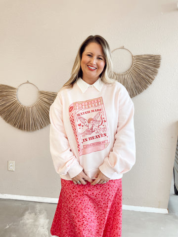 Floral Framed Ruffle Tee