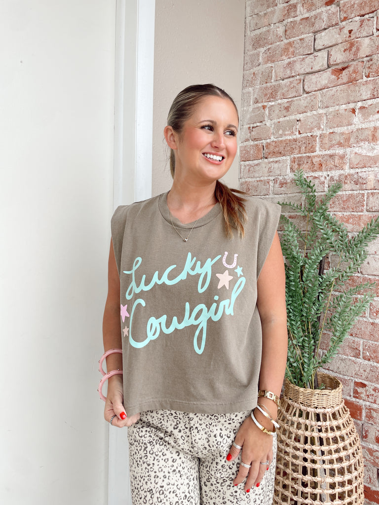 Lucky Cowgirl Tank