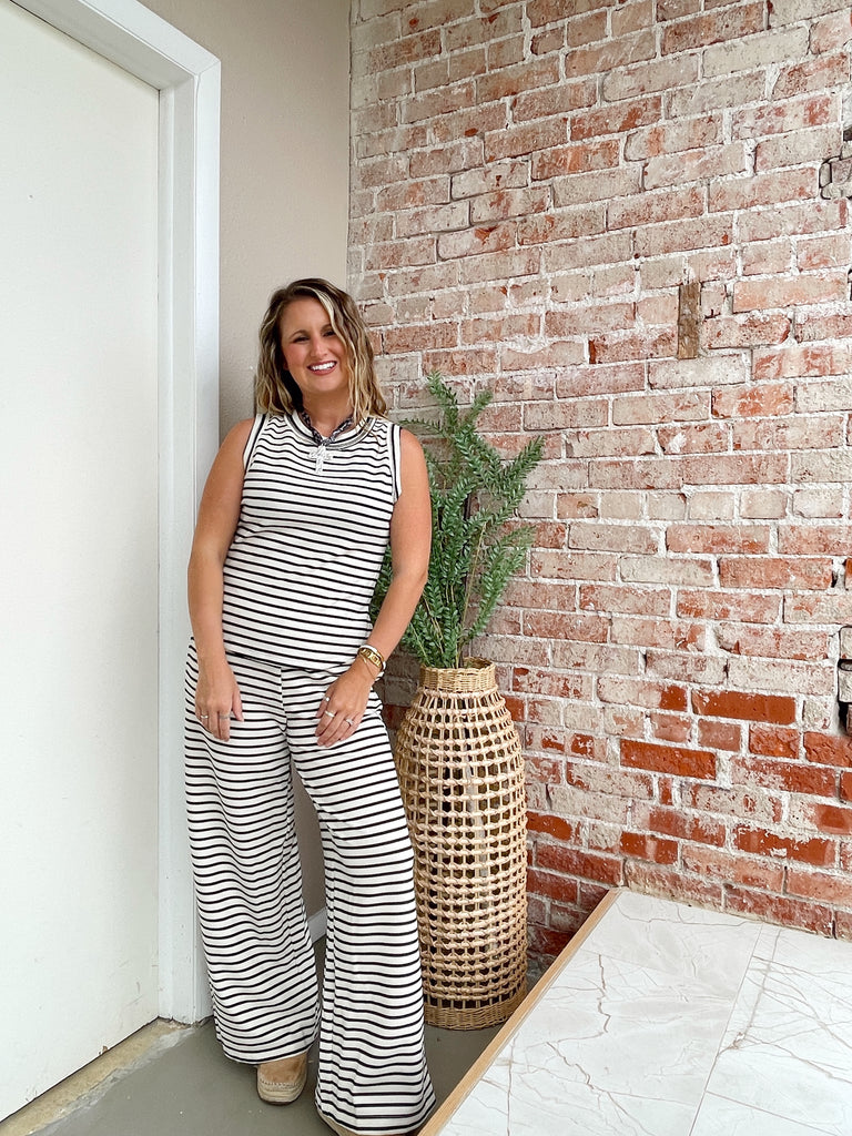 Strollin' in Stripes Set- Pants