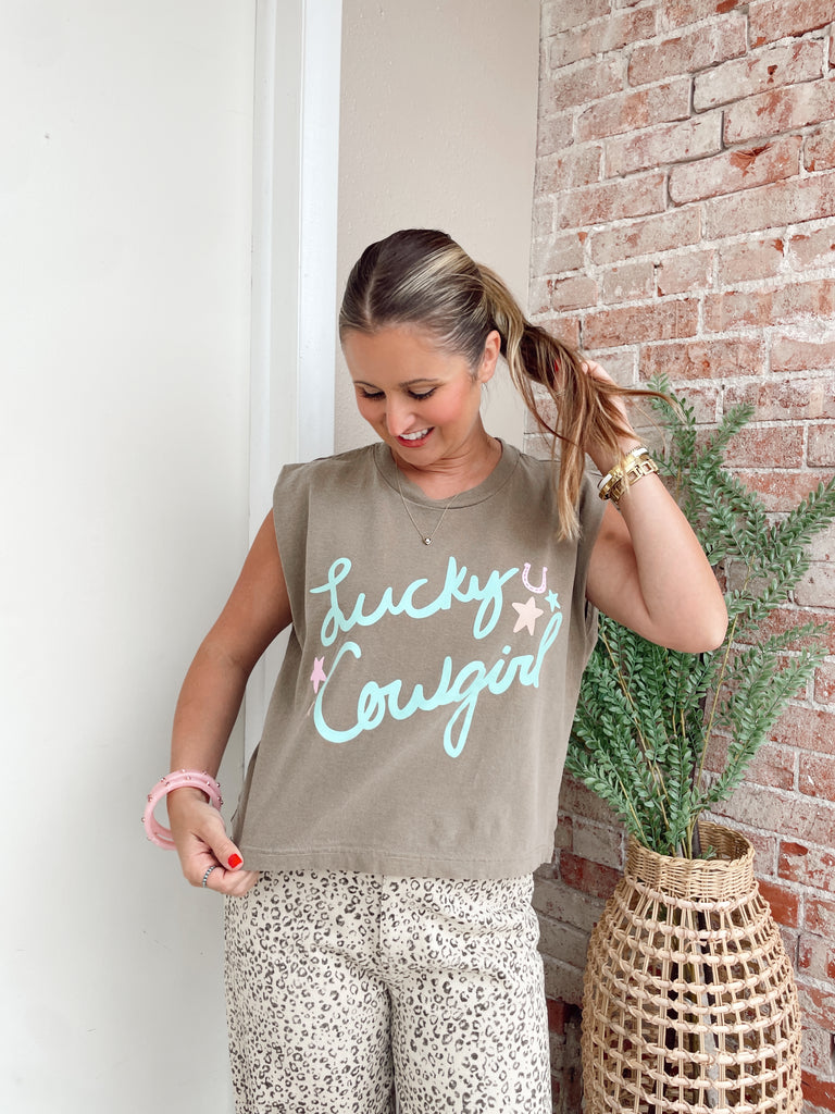 Lucky Cowgirl Tank