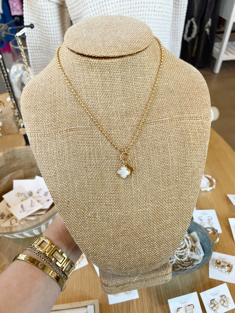 Clover Charm Necklace