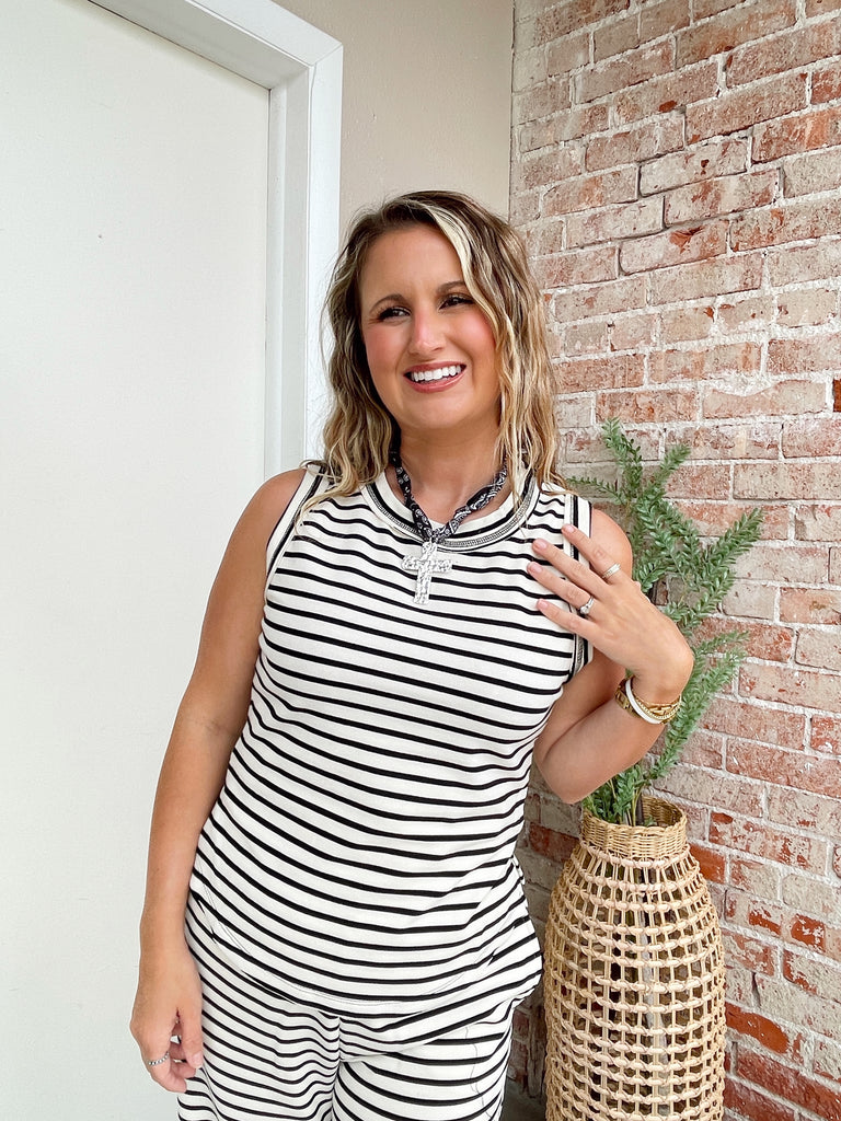 Strollin' in Stripes Set- Top