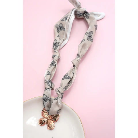 Silk Neck Scarf- Sailor
