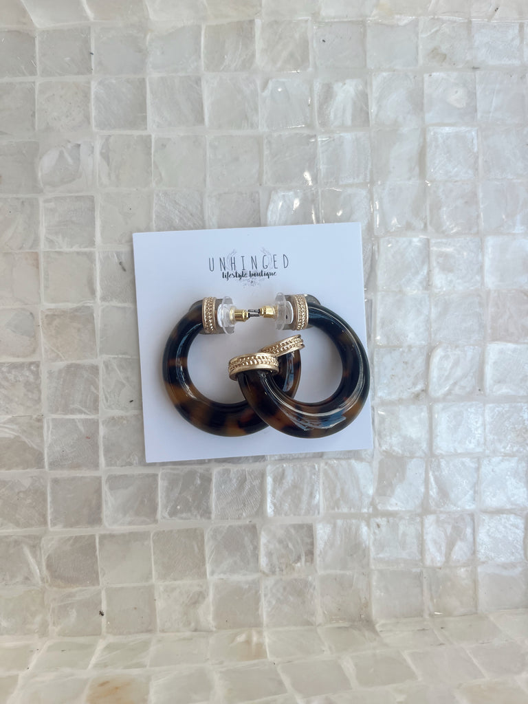 Tortoise Rounded Hoops