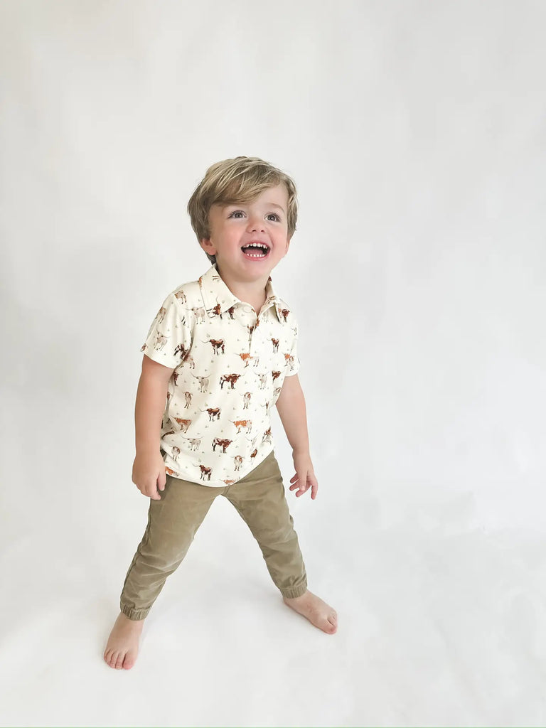 Longhorns Toddler Polo Shirt