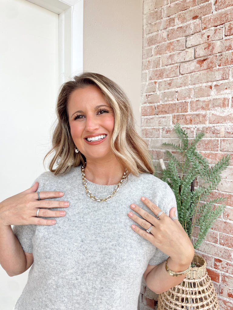 Two Toned Chain Necklace