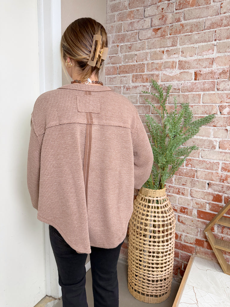 Simple Sarah Top in Tan