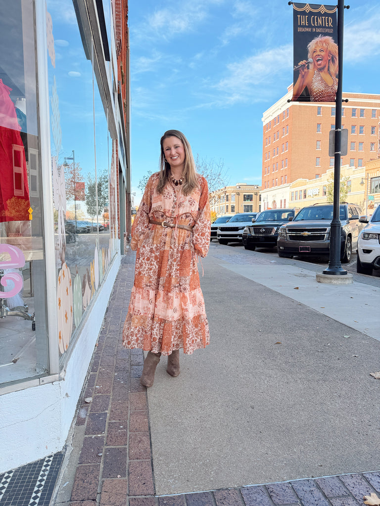 Fall Festival Maxi Dress