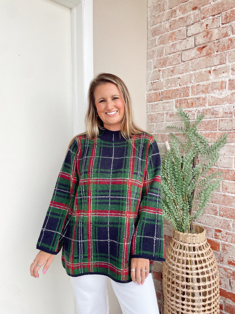 Wrapped Up Sweater in Navy