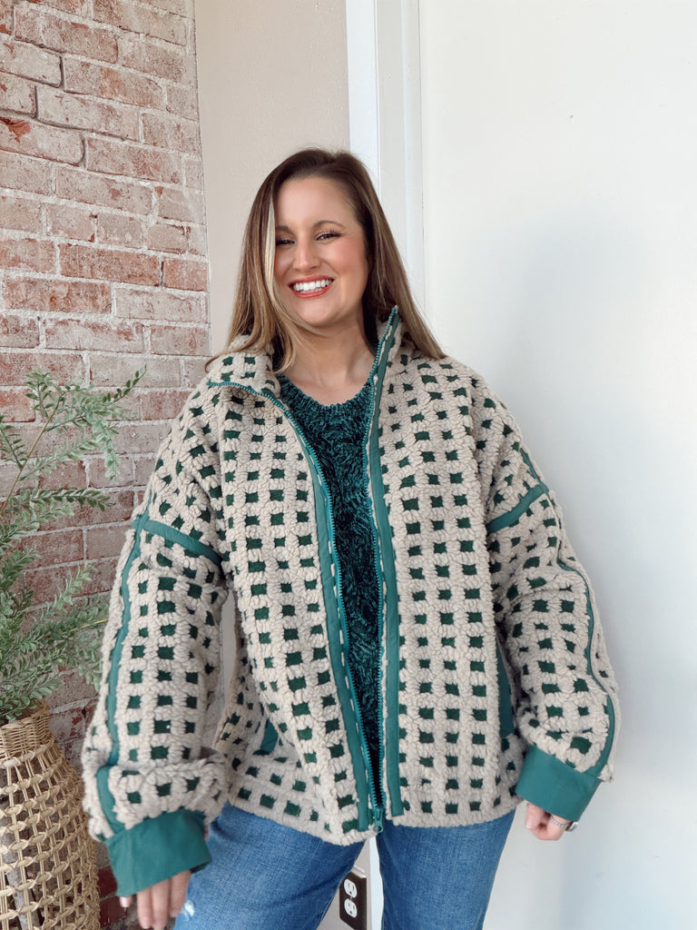 Checker Board Jacket