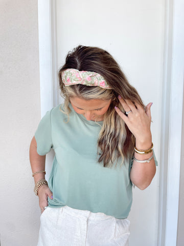 Silk Neck Scarf- Sailor