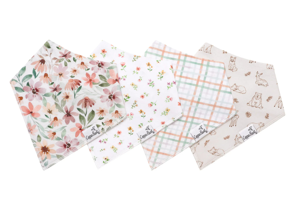 Copper Pearl Bandana Bibs Pack- Natalie