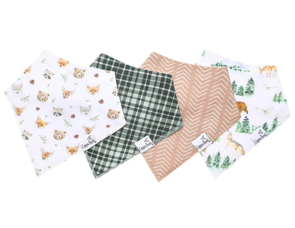 Copper Pearl Bandana Bibs Pack- Wilder