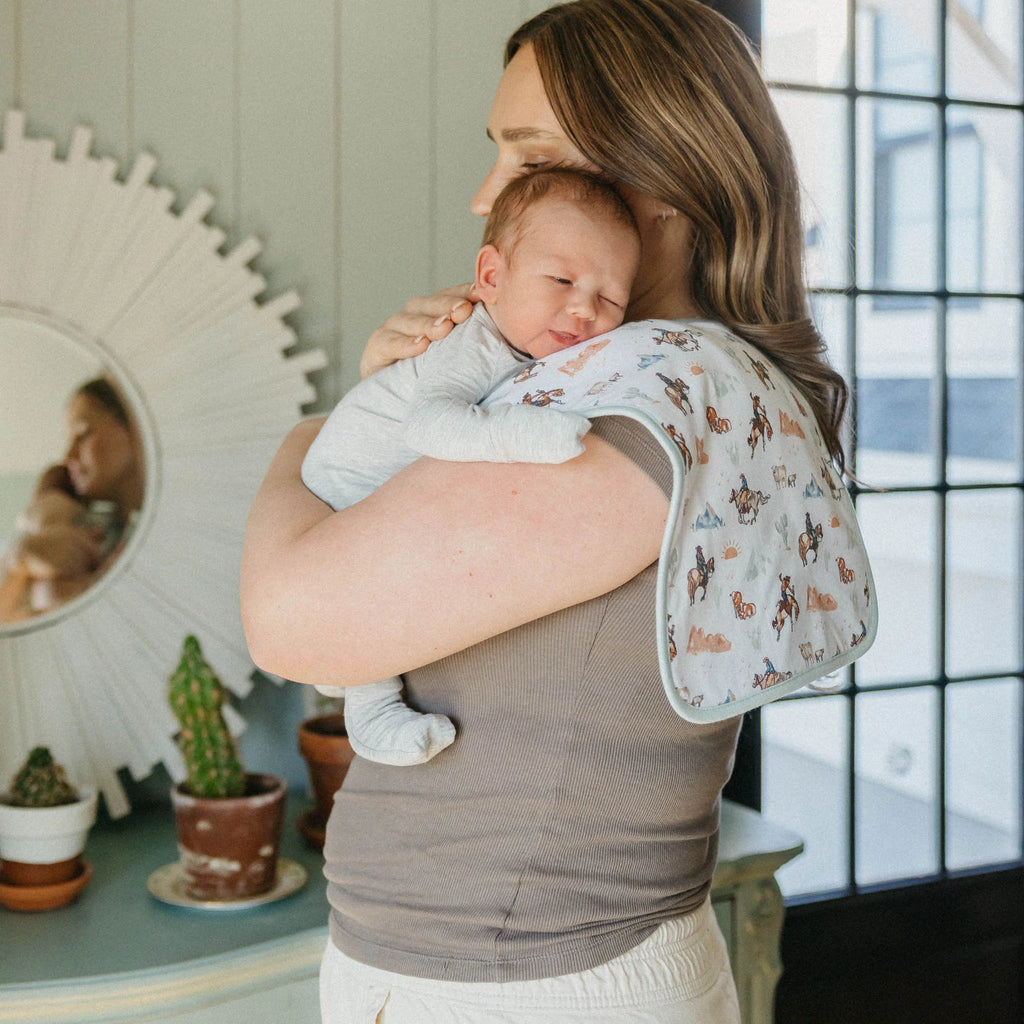 Copper Pearl Burp Clothes Pack- Boone