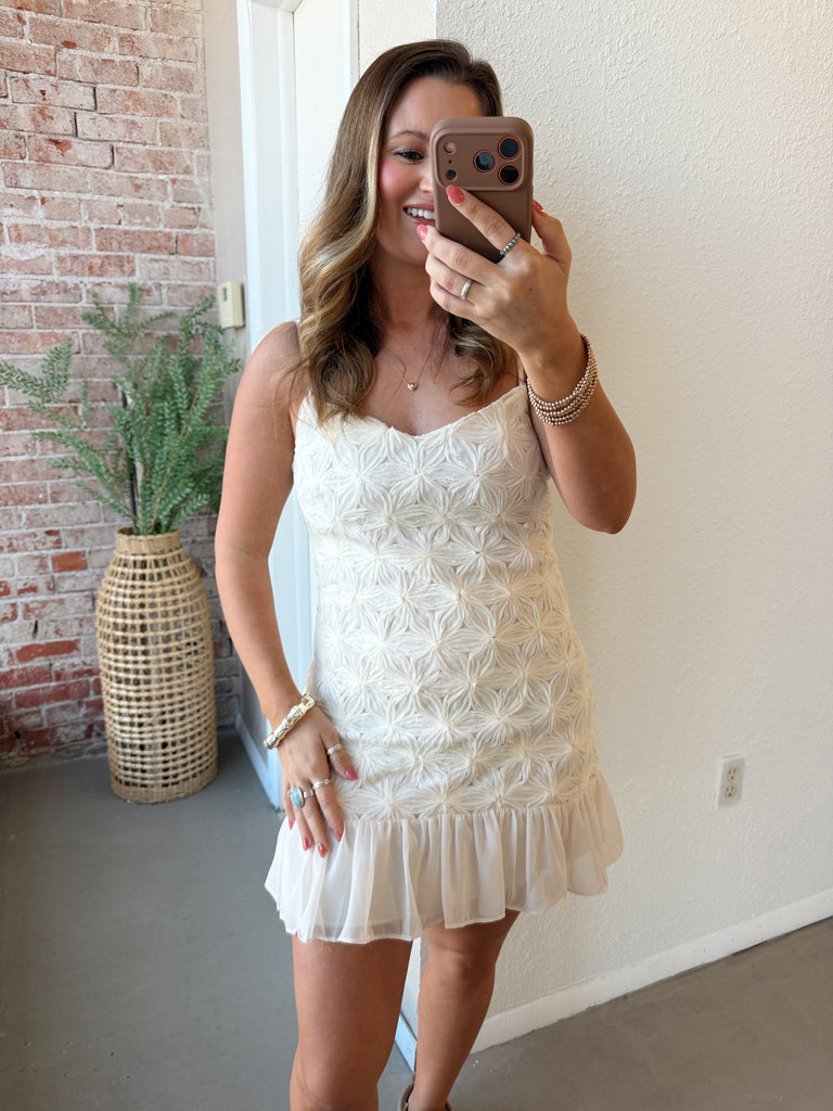 Sweet Magnolia Eyelet Dress
