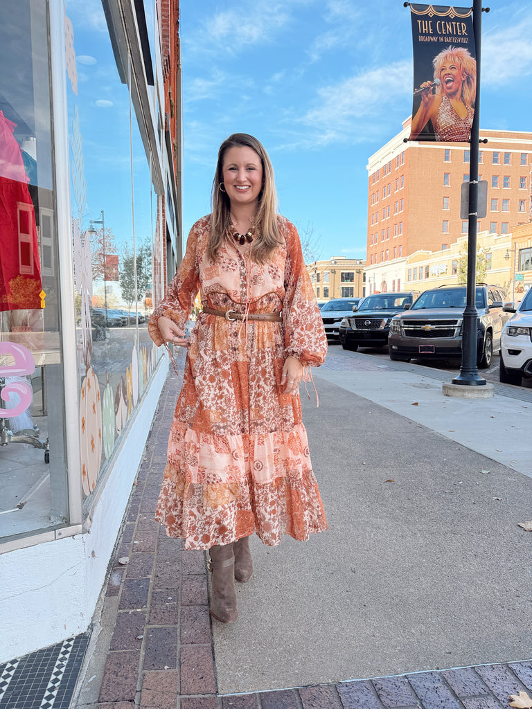 Fall Festival Maxi Dress