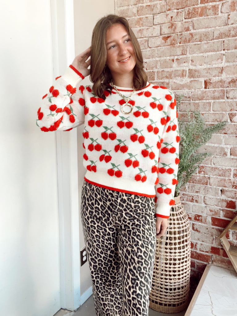 Cherry on Top Sweater