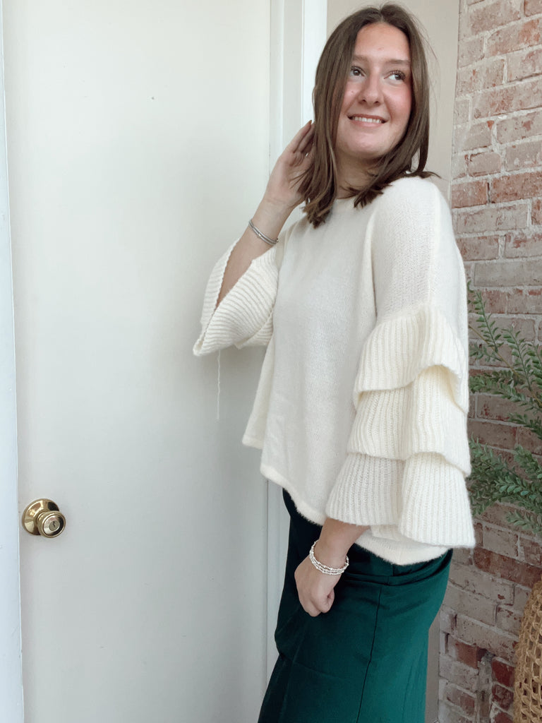 All the Fuzzy Sweater Top