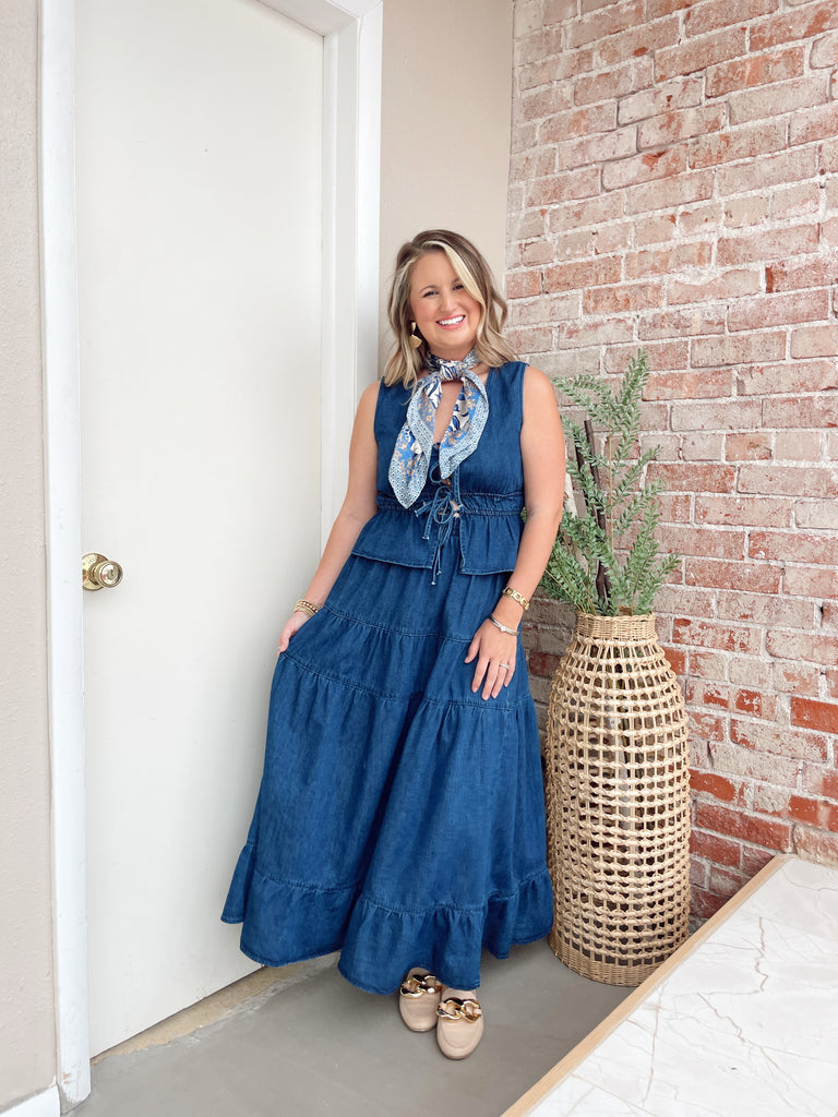 90s Denim Set-Skirt