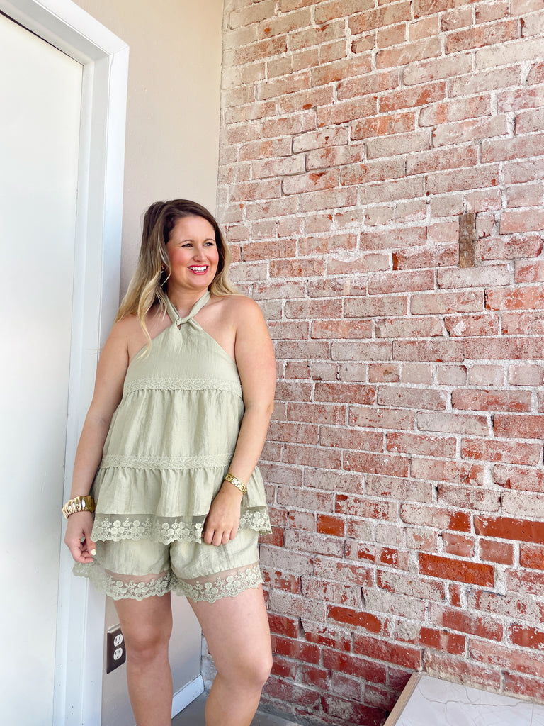 Sage Set- Shorts