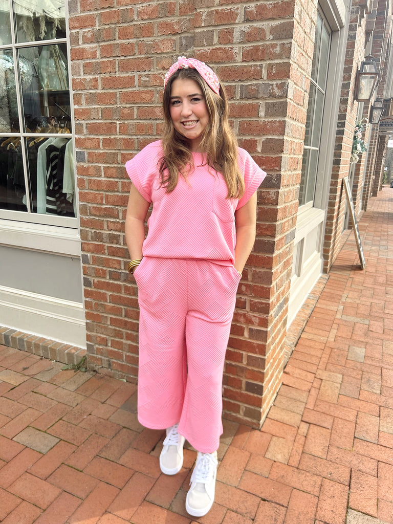 Spring Set Pants in Pink