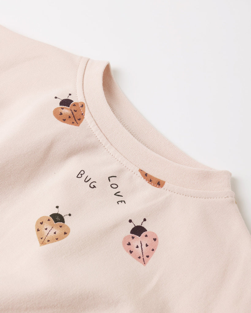 Quincy Mae Love Bug Sweatshirt