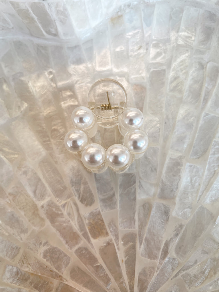 Pearl Hair Clip Small