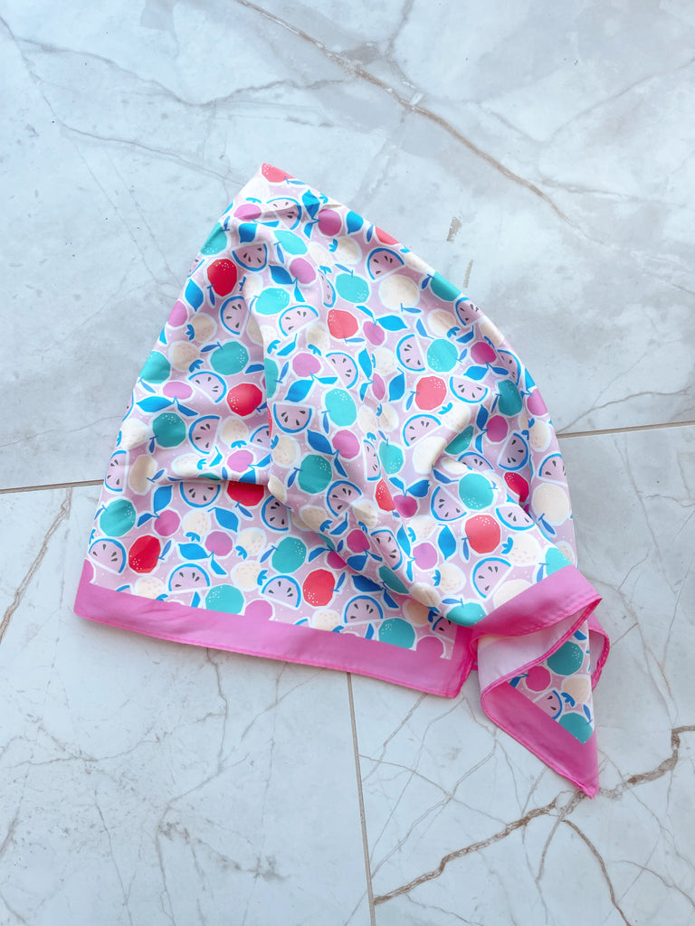 Tropical Fruit Neck Scarf