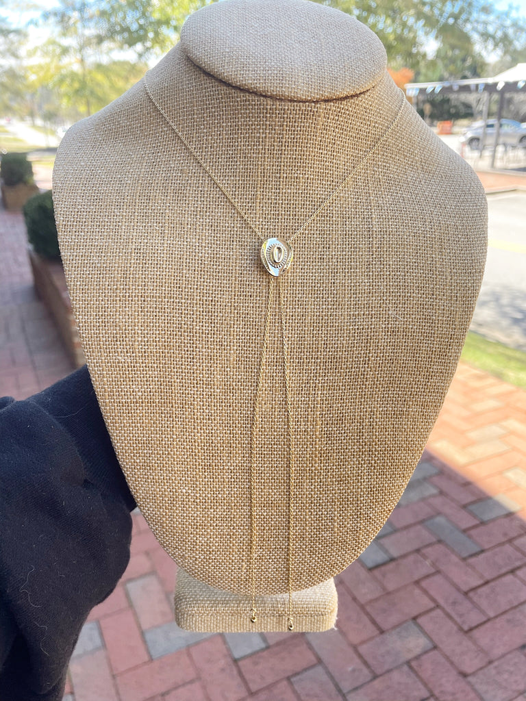 Cowboy Hat Necklace