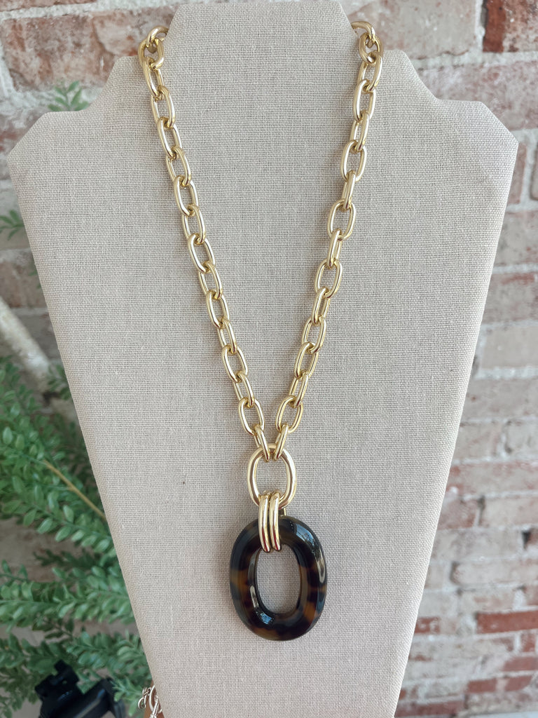 Stella Necklace in Black