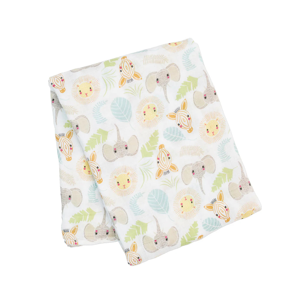 Cotton Muslin Swaddle - Jungle Safari