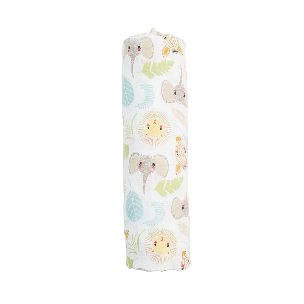 Cotton Muslin Swaddle - Jungle Safari