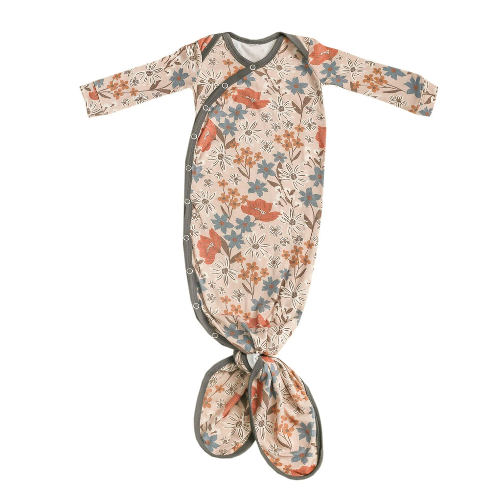 Copper Pearl Knotted Gown-Eden