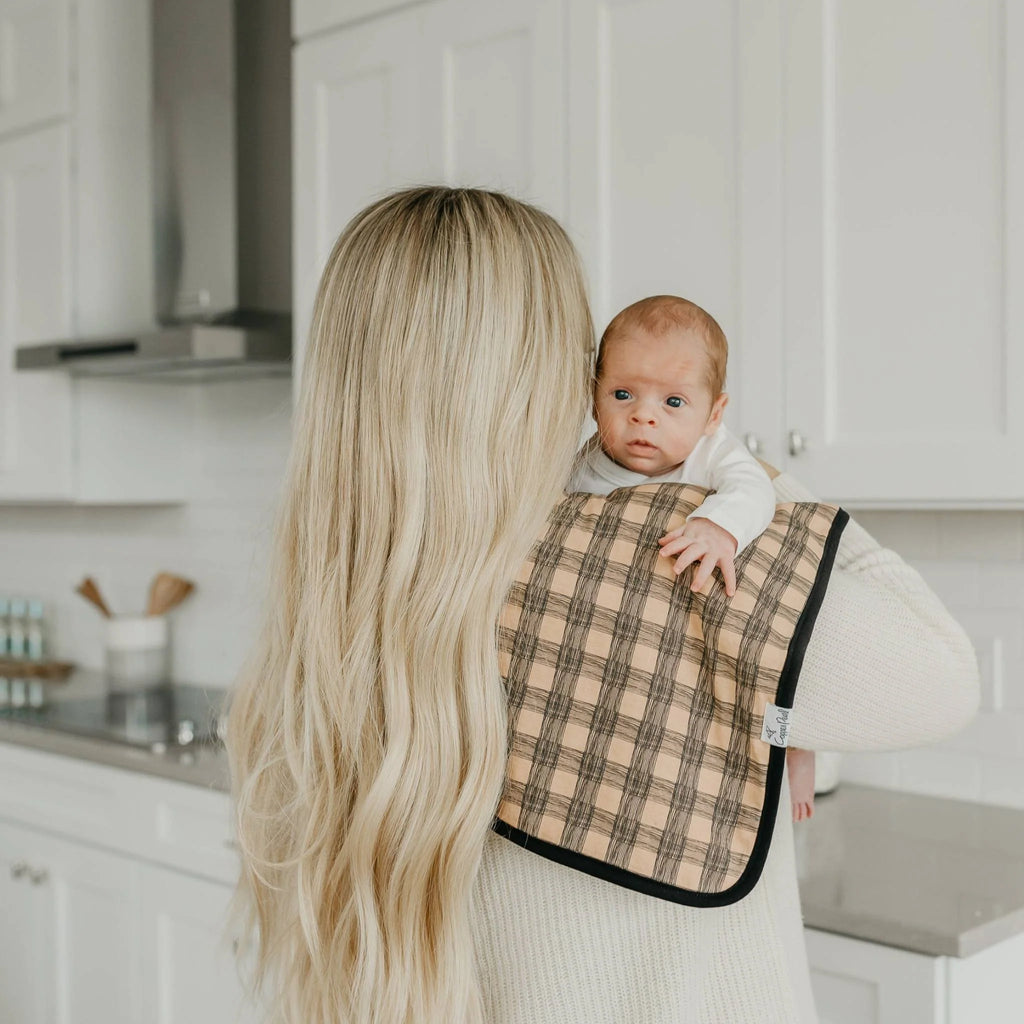 Copper Pearl Burp Clothes Pack- Jo