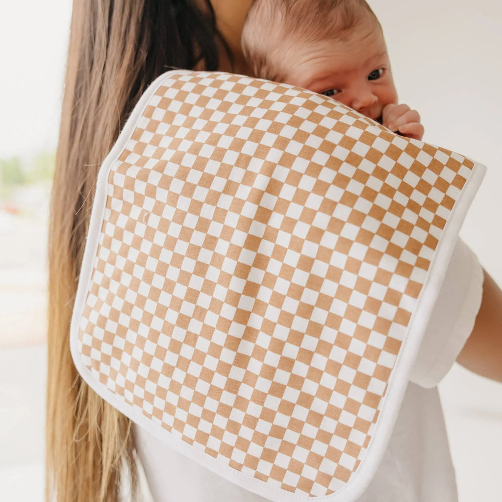 Copper Pearl Burp Clothes Pack- Vance