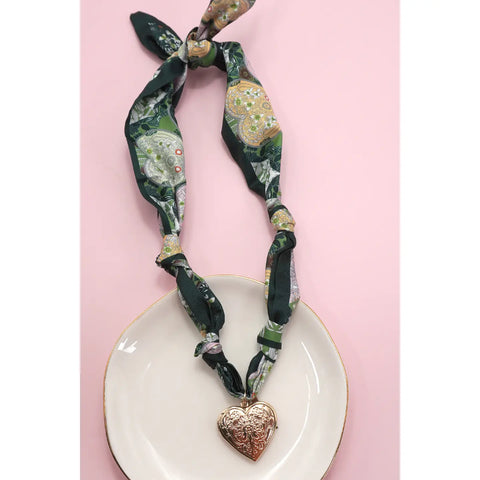 Silk Neck Scarf- Sailor