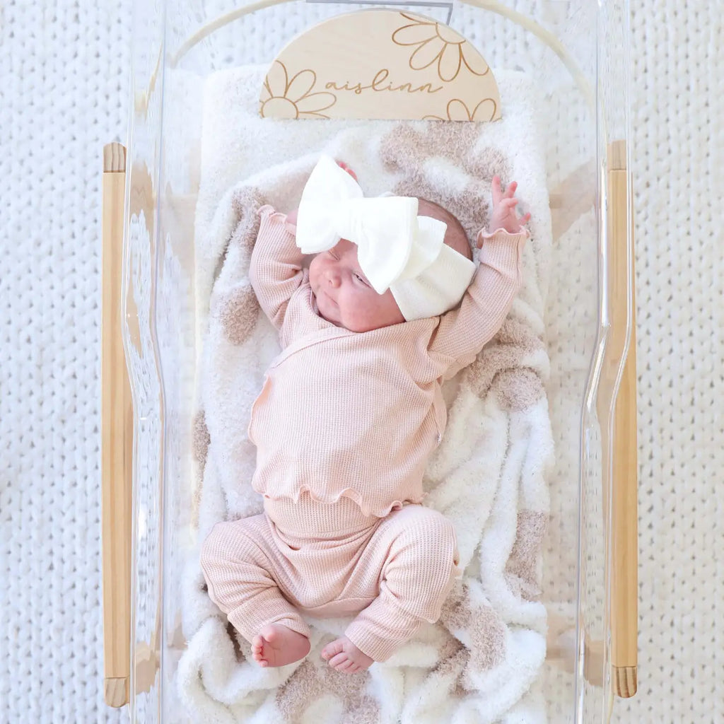 Caden Lane 2pc Waffle Crossover Top & Bottom