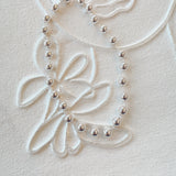 Magnet Close Ball Chain Necklace in Silver