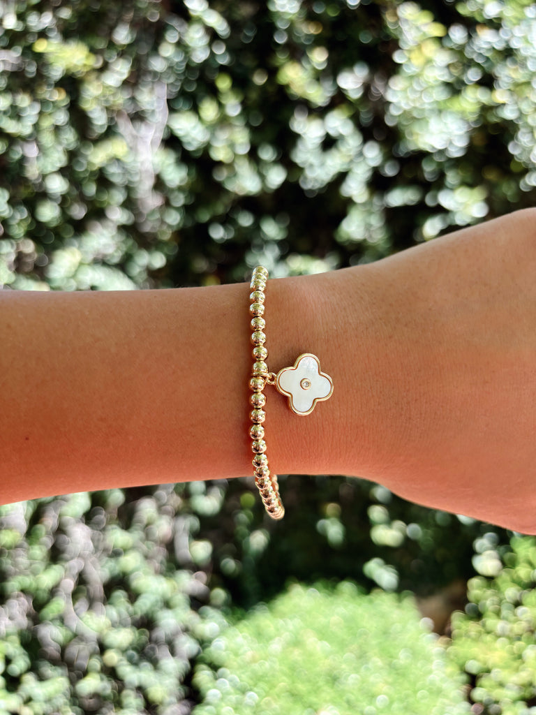 Dangle Clover Bracelet