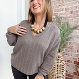 Simple Sarah Top in Ash