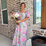 Blushing Bouquet Dress (PRE-ORDER ships June 8) / Restock)