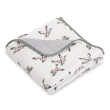 Mallard Muslin Toddler Blanket