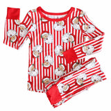 Caden Lane Santa Bamboo 2 pc Sleeper
