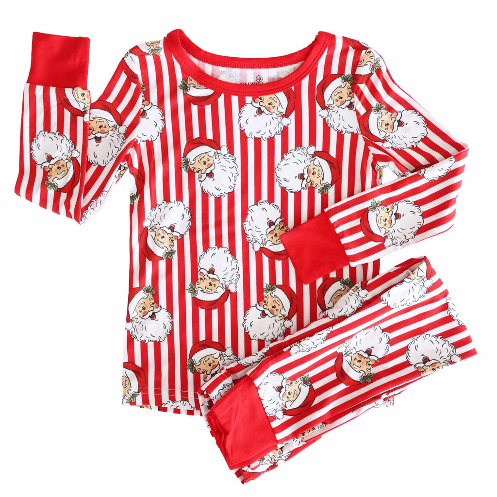 Caden Lane Santa Bamboo 2 pc Sleeper