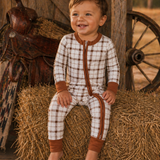 Homestead Plaid Zip Jammies