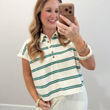 Preppy Polo Top