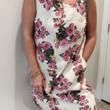 Denim Florals in Pink