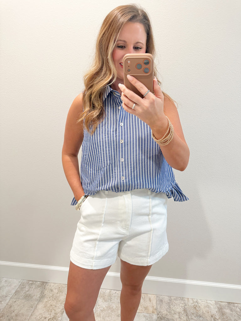 Coastal Denim Shorts